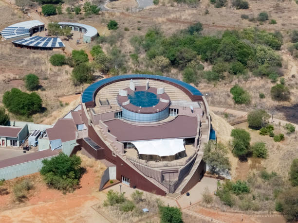 Maropeng — Tumulus rooftop deck from above
